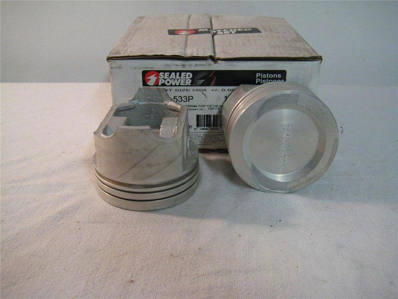 Chrysler 2.2/2.5 sealed power pistons (cast) .060 o.s.