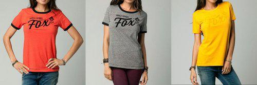 Fox racing womens series ringer t-shirt 2013