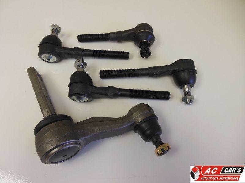 F150 97-03 kit 2 inner & 2 outer tie rod ends ford 4wd only idler arm 3.43' bolt