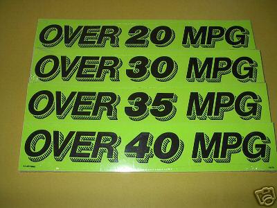 Car dealer lot 4 dozen auto window advertise stickers slogans #10 green/black
