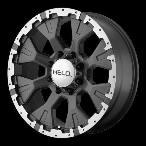 Helo he87879050412n he878 wheel 17" x 9" silver 5x5.0