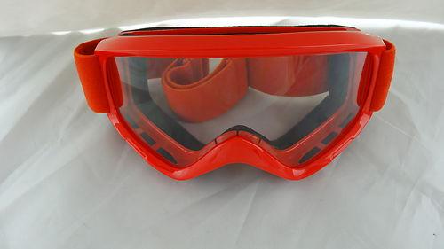 Adult motocross motorcycle dirt bike atv scooter helmet mx off-road goggles red 