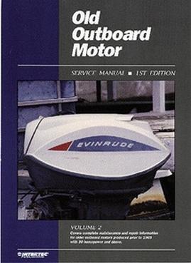 Clymer old outboard motor service manual vol 2 book oos-2