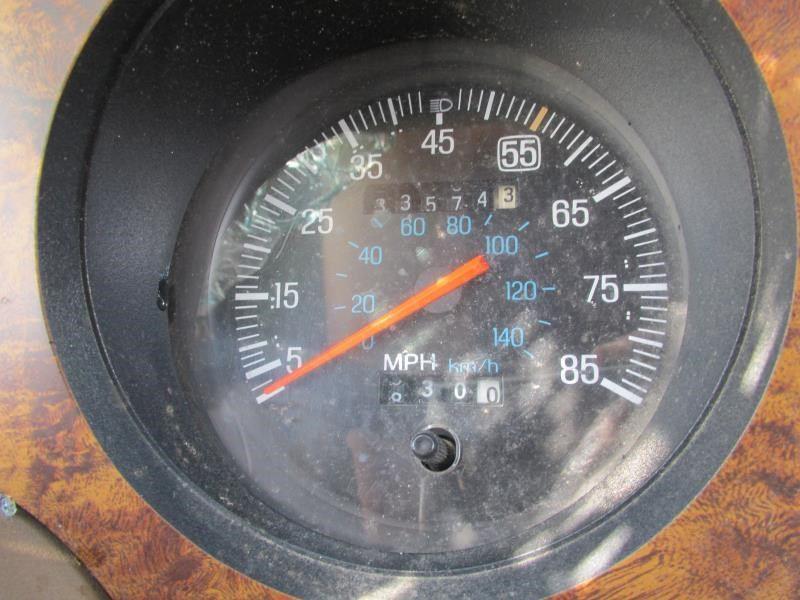 87 88 ford ranger speedometer head only mph w/trip odometer 188785