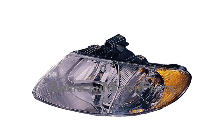 Driver replacement headlight composite and combination type chrysler dodge