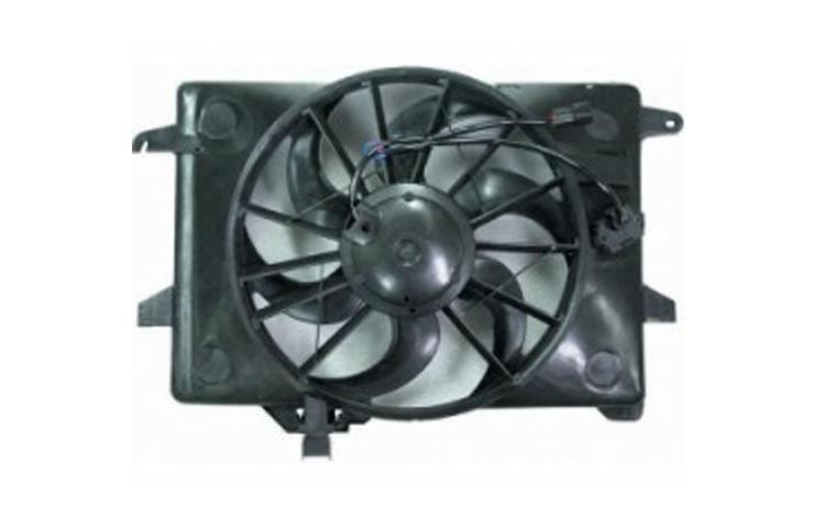 Replacement radiator cooling fan assembly 00-02 2000-2002 2001 lincoln town car