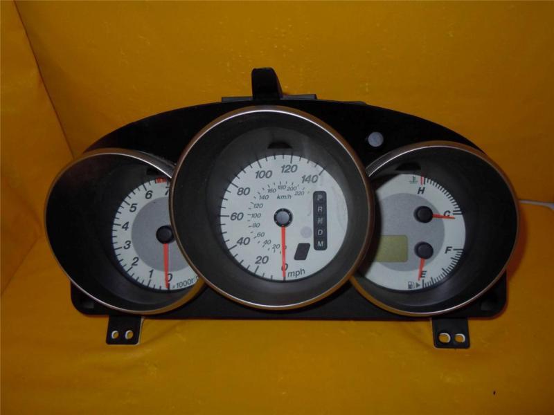 07 08 09 mazda 3 speedometer instrument cluster dash panel gauges 75,768