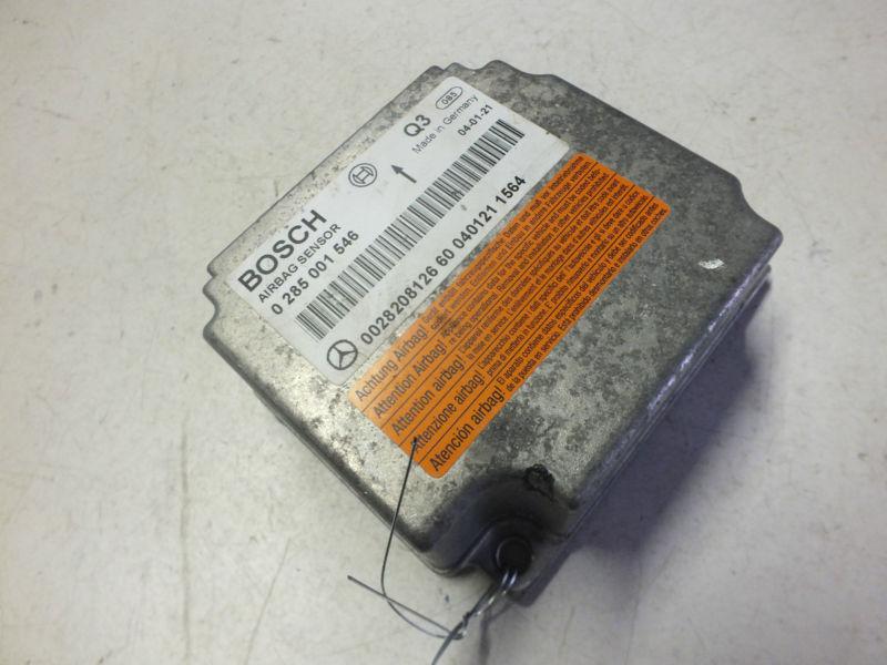 2005 mercedes benz s500 srs airbag module 02850015465 oem b