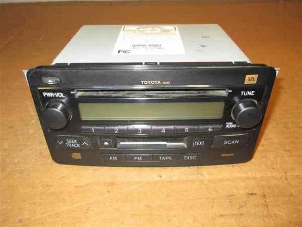 2006 toyota tundra cd cassette player radio oem lkq