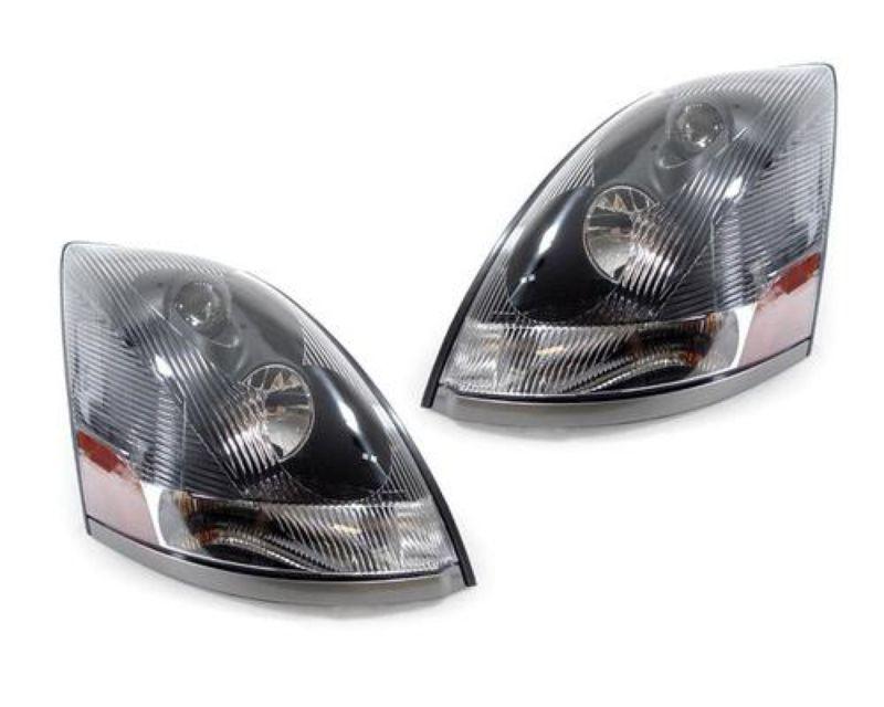 Volvo vn 730 780 2009 2010 2011 2012 pair set headlight head lamps front lights 