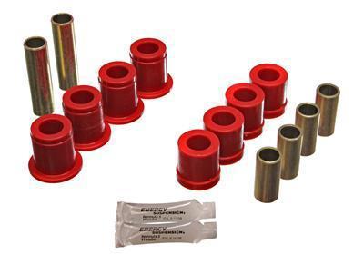 Energy suspension control arm bushings front upper/lower polyurethane red nissan