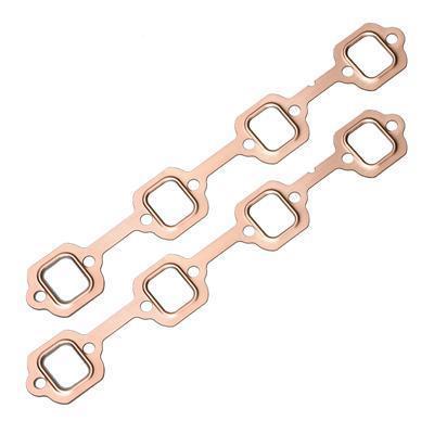 Summit racing 111430 exhaust gaskets header copper square port ford sb pair