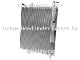 Mercedes w164 ml-class r251 a/c condenser behr oem new + 1 year warranty