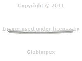 Mercedes w220 bumper impact strip center rear oem new + 1 year warranty