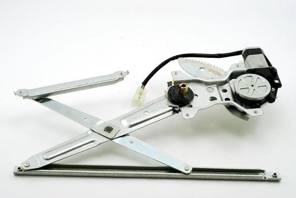 Power front window regulator with motor warranty - pair