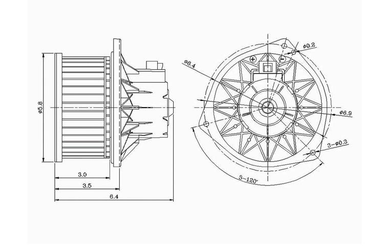 Replacement blower motor asy chevy venture buick oldsmobile pontiac 10424943