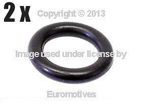 Vw (92-06) transmission cooler seal upper (x2) genuine o-ring seals gaskets