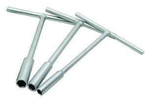 New motion pro mini pro t-handle set, nickel, 8 mm, 10 mm, 12 mm, 13 mm, 14 mm