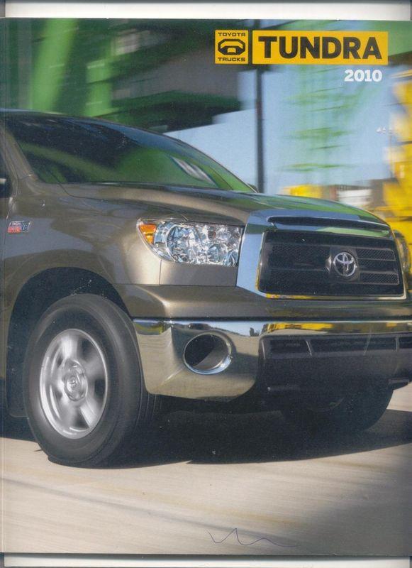 2010 toyota tundra nos new truck sales brochure