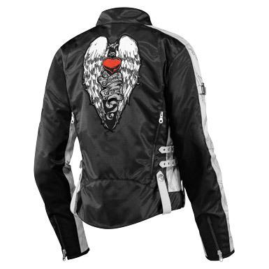 Icon jacket womens sub street angel black lg 2822-0336