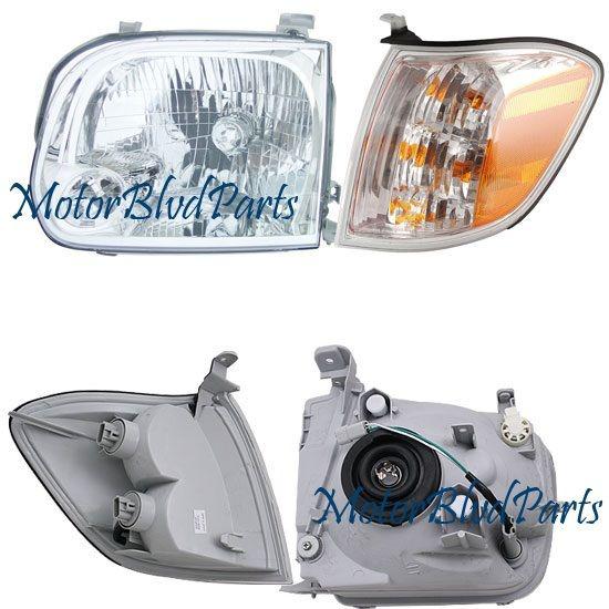 05-06 tundra double cab headlight+corner driver left lh