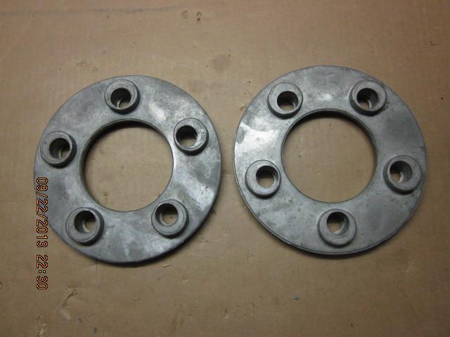 Cragar wheel adapters circa 60's 70's fits gm?