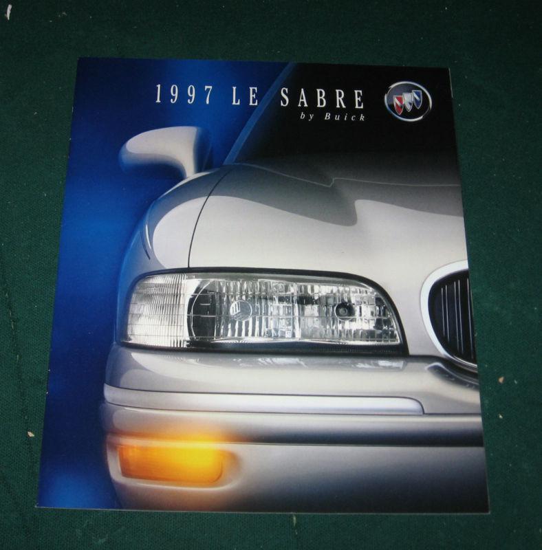 1997 buick lesabre dealer sales brochure; custom; limited; 24 pgs