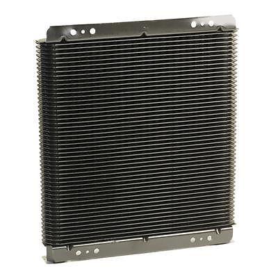 B&m supercooler oil cooler 70274 13" x 11.5" 1/2" inlet/outlet