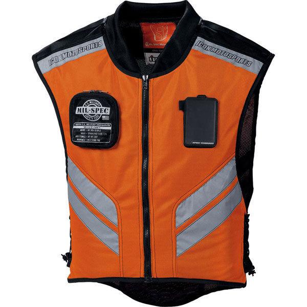 Orange xs-xl icon mil-spec instructor vest