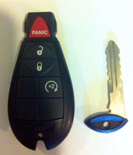 08-12 oem dodge remote keyless entry fobik smartkey