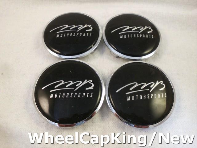 Mb motorsports wheels chrome custom wheel center cap caps (4) # bc-424 new!