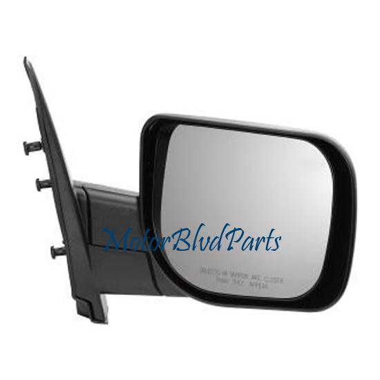 04-08 nissan quest se/07-09 quest sl w/upgrade pkg mirror pwr passenger right rh