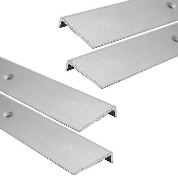 Sea ray 1705528ba 1 x 72 inch brushed aluminum boat trim molding (set of 4)