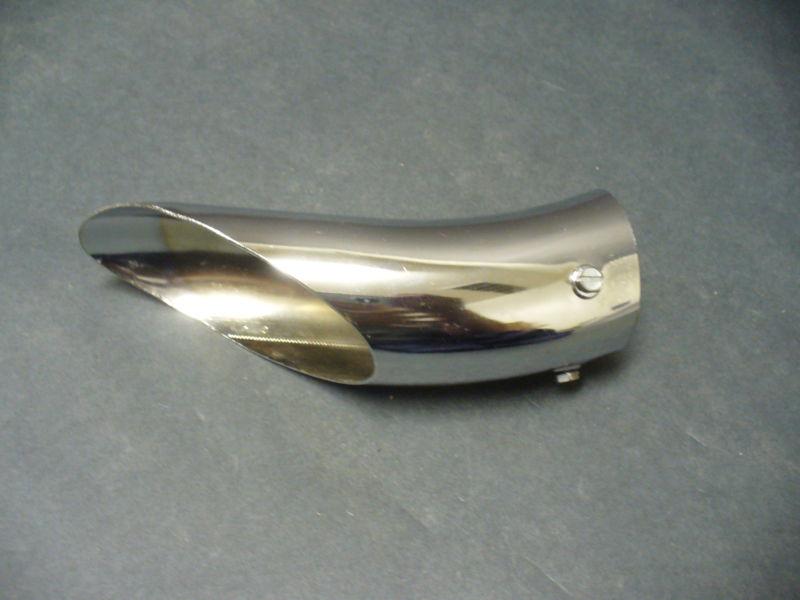 Accessory exhaust tip hot rod rat rod custom motorcycle 