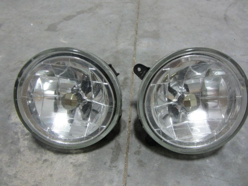 02-03 subaru impreza wrx oem glass fog lights pair turbo 