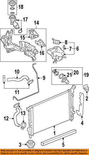 Gm oem 12623852 thermostat/water outlet gasket/engine coolant outlet gasket