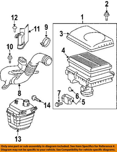 Toyota oem 1780121040 air filter