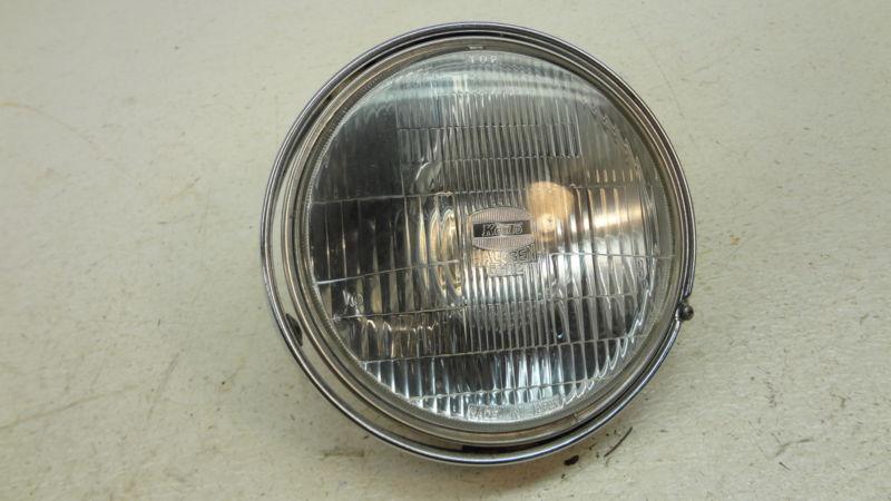 1982 yamaha virago xv750 750 y296' headlight head light lamp and trim ring