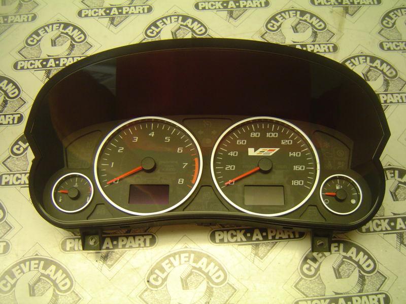 06-07 cadillac cts-v oem us speedometer gauge cluster assembly 72k miles