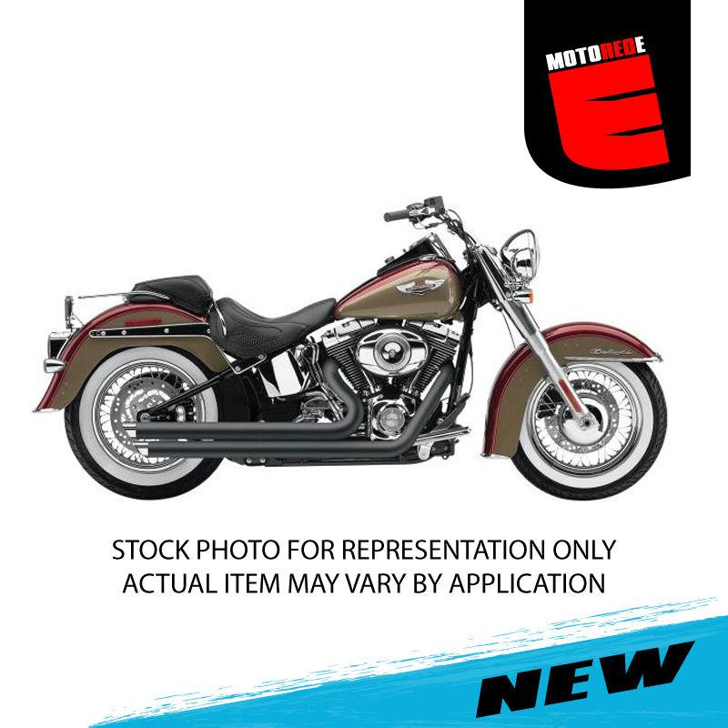 Cobra speedster exhaust slashdown black 2007 harley xl1200l sportster 1200 low