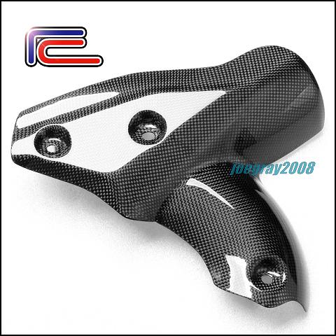 Rc carbon fiber exhaust heat shield cover ducati streetfighter s 848