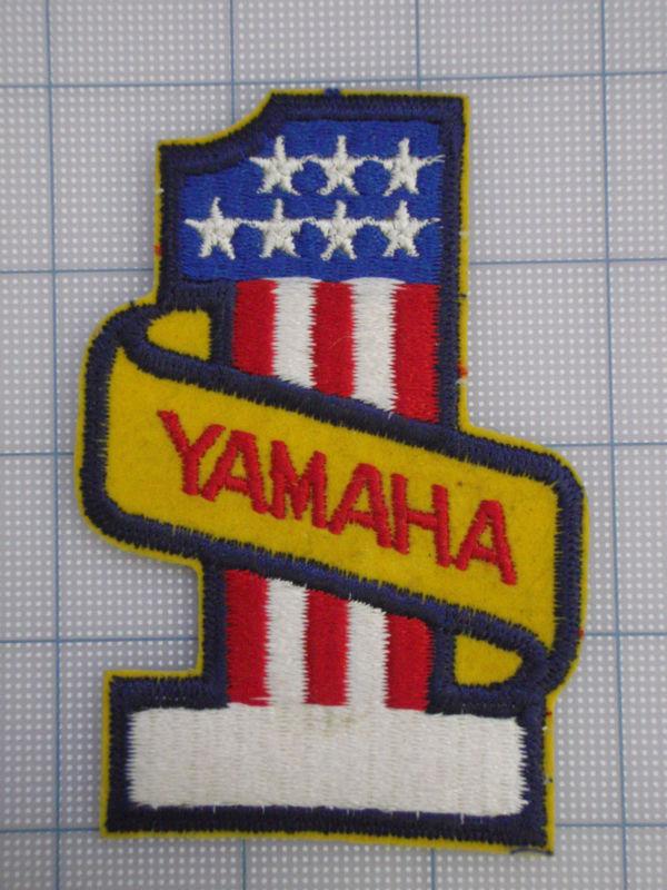 Vintage yamaha  patch 70s-80s biker motorcycle motocross birtbike    yamaha #1