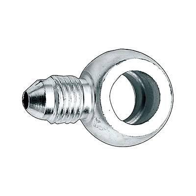 Fragola 650123 hose end p.t.f.e. 1/8" npt to 1/2" banjo steel zinc plated each