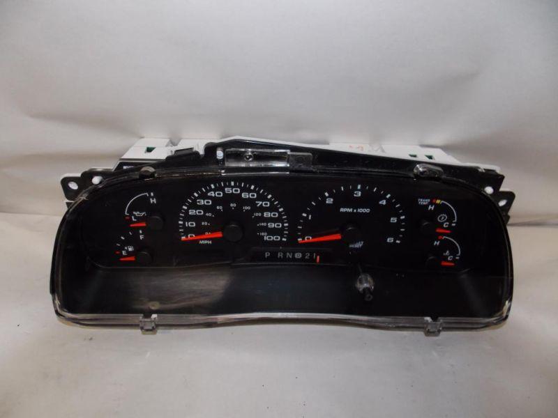 04-05 ford f250 sd f350 excursion  instrument cluster speedometer 2004 2005 6953