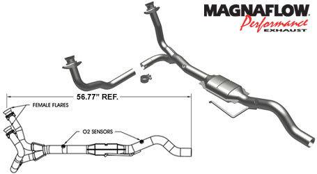 Magnaflow catalytic converter 93215 dodge durango