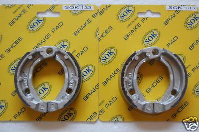 Front brake shoes fit polaris predator scrambler 50 90, sportsman 90, outlaw 90