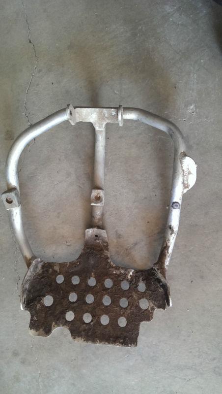 1995 honda xr250 skid plate xr 250 frame engine guard