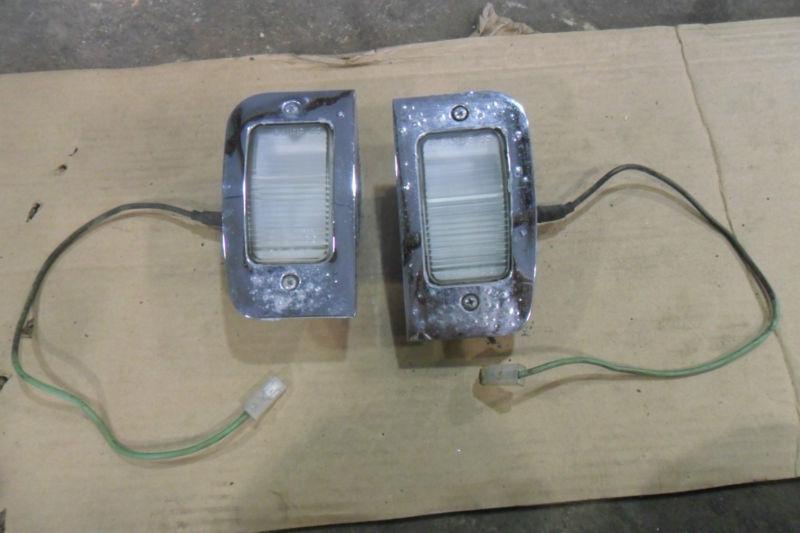 1968 oldsmobile olds toronado toro reverse light/lamp housings and lenses