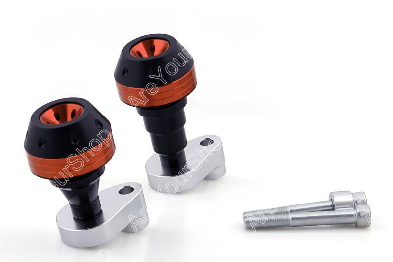 Frame sliders crash pads left right for yamaha yzf r6 2008-2012 orange