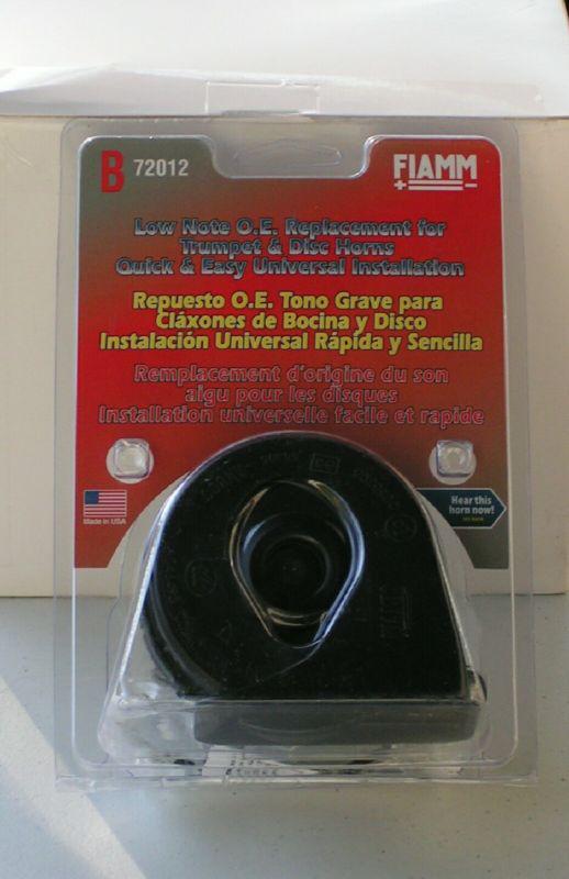 Fiamm 72012 - oem type low note replacement horn - free shipping in u.s.